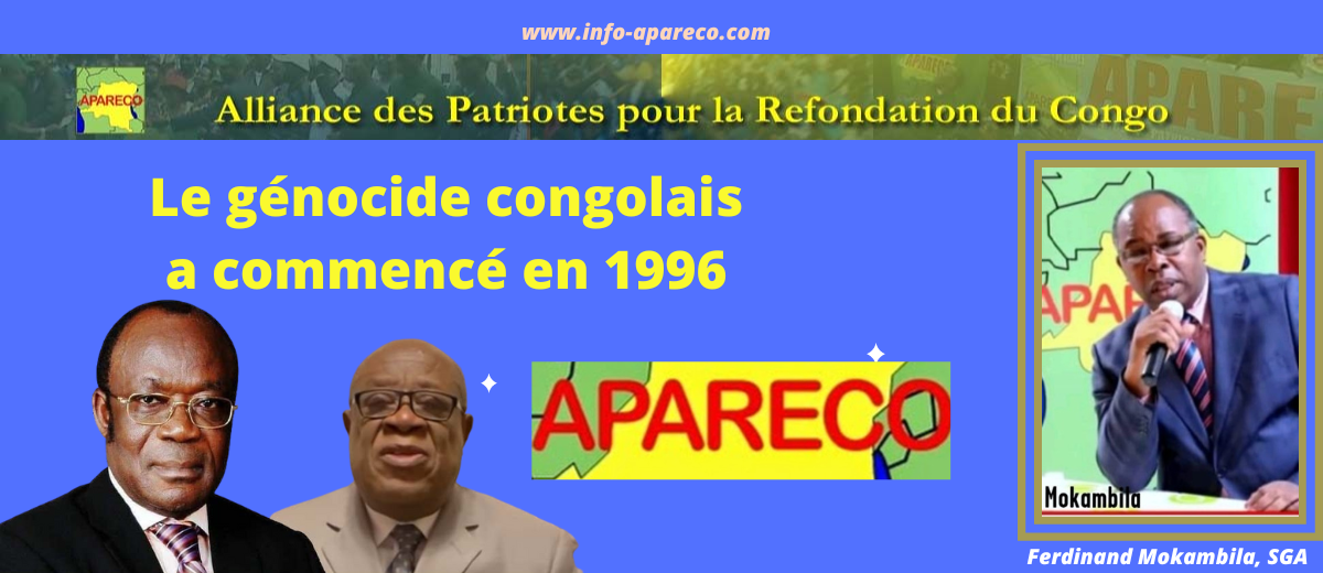 Le génocide congolais a commencé en 1996